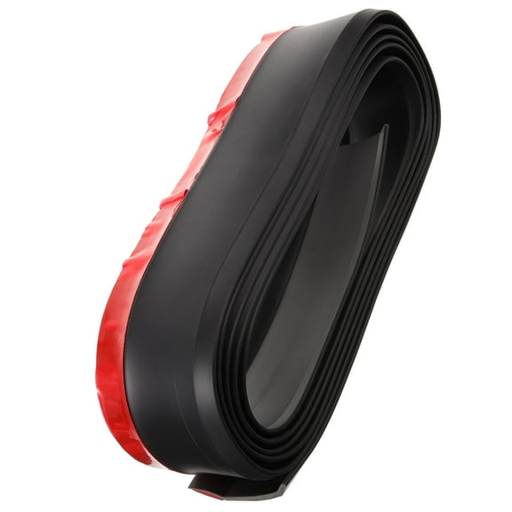 FUEENIRVA Universal Black Front Bumper Lip Spoiler Protector p for Car and Truck