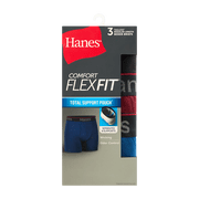 Anti-Chafing Underwear Boxer Briefs Pack, Total Support Pouch Underwear for Men