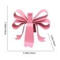 thumbnail image 3 of Bow Candle Holder for Centerpiece, Bow Metal Taper Candle Holder 7.48" H x 7" W,Anniversary Birthday Home Party Supplies, Wedding Party Dinner Table Decoration ,2026, 3 of 6