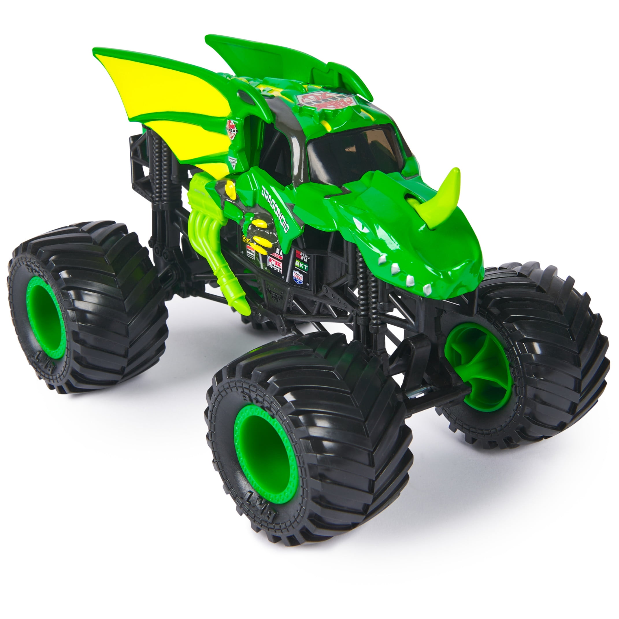 Monster Jam, Official Bakugan Dragonoid Monster Truck, Collector Die-Cast Vehicle, 1:24 Scale, Kids Toys for Boys and Girls Ages 3 and up
