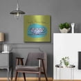 thumbnail image 5 of Luxe Metal Art 'Colorful Coffee Cafe Parisien No Border' by Sue Schlabach, Metal Wall Art, 24"x24", 5 of 8