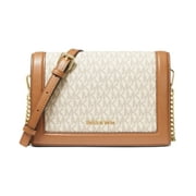Michael Kors Jet Set Logo Ladies Large Two Tone Leather Crossbody Bag 32F9GJ6C4B-149