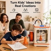 Entina 3D Printer Tina2C, Auto Leveling App Control Quiet for Kids Beginners STEM DIY
