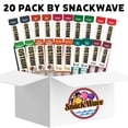 thumbnail image 3 of Ostrim Snack Sticks Box - High Protein | Low Carb | Keto Friendly | Jerky Snack | Grass-Fed Beef | Elk | Ostrich | Turkey & Chicken - 20 COUNT Multi Flavor Box by SnackWave, 3 of 3
