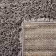 thumbnail image 6 of Safavieh Madrid Miah Solid Polyester Shag Runner Rug, Charcoal, 2' x 10', 6 of 10