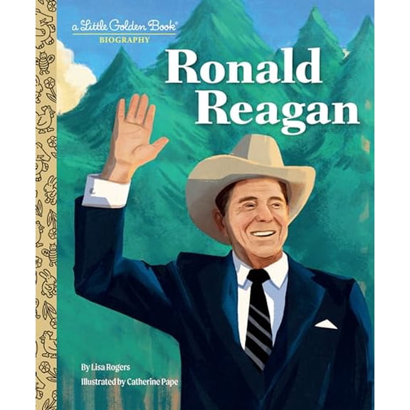 Pre-Owned Ronald Reagan: A Little Golden Book Biography Paperback