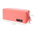 thumbnail image 2 of Student Stationery Pouch Bag Office Storage Organizer Coin Pouch Cosmetic Bagpink, 2 of 5