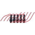 thumbnail image 2 of Automotive Wire Connector, Sturdy Durable Safe Easy Installation Terminal 2 Pin Connector  Electrical Conductivity  For Wire Connections 1P Black,1P Red,2P,3P,4P,5P,6P, 2 of 8