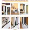 thumbnail image 3 of Burletes de Cepillo para Puertas y Ventanas, Cinta Aislante, Tiras de Sellado Cortavientos, Aislante del Frío, Calor, Polvo, Ruidos e Insectos, 3 of 4