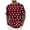 C157/Wine817, variant on Rggeeun Mens Tee Shirts Dots Pattern Short Sleeve Crew Neck Loose Fit Soft Breathable for Summer Office Wear Casual Tees,Red,M