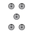 thumbnail image 1 of kurtrusly Filter Core Vacuum Mesh Replaced Part Powerful Household Accessories Compact Size Long-lasting Filtering Net Home Supplies Back 5Set, 1 of 6
