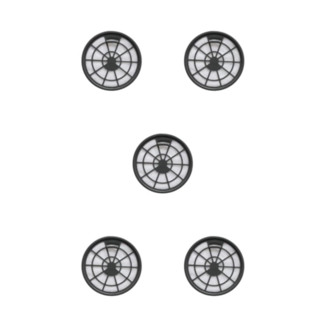 kurtrusly Filter Core Vacuum Mesh Replaced Part Powerful Household Accessories Compact Size Long-lasting Filtering Net Home Supplies Back 5Set