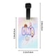 thumbnail image 2 of BTS BT21 RJ PVC Equipaje Maleta Etiquetas 5.4 * 8.5cm Personalización Creativa Titular De La Dirección De Viaje Accesorios De Etiqueta huangjie unisex, 2 of 2