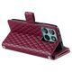 thumbnail image 4 of Style 012 for Motorola Edge 60 5G 60 Fusion 5G Case Zipper Pocket Glitter Leather Phone Cover - Blac, 4 of 5