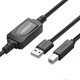 thumbnail image 1 of Cable for Printer Scanner USB-B - USB-A 2.0 10m black, 1 of 5