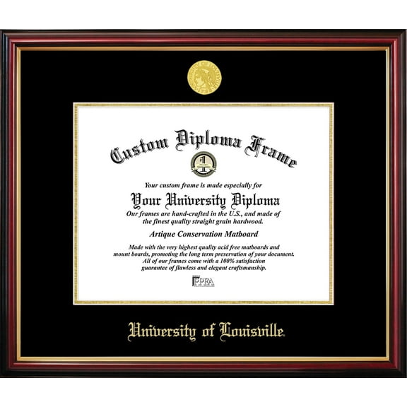 Louisville Petite Diploma Frame