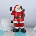 thumbnail image 3 of Christmas Figurine Figure Decors Santa Statue Christmas Decorative Figurines, 3 of 15