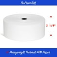 thumbnail image 2 of Fusion 2 1/4" x 675' HEAVY WEIGHT THERMAL ATM RECEIPT PAPER 8 ROLLS / CASE, 2 of 4