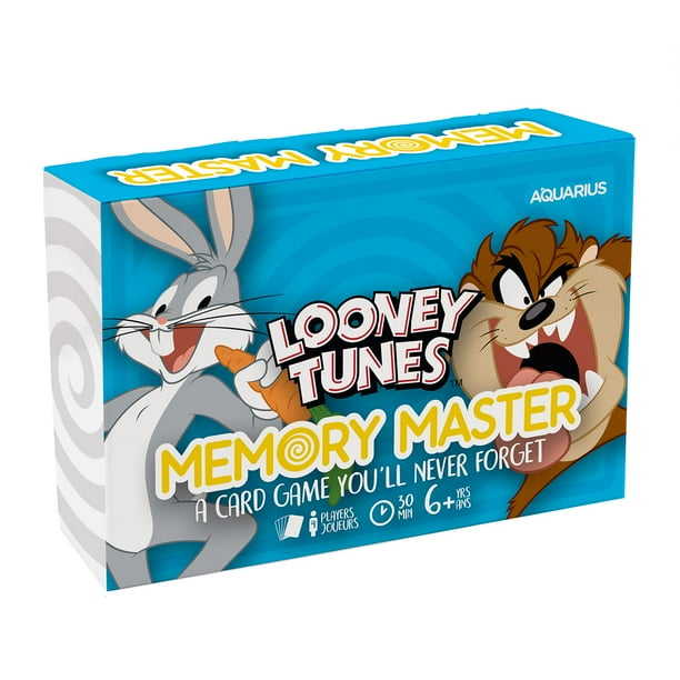 Juego de cartas AQUARIUS Looney Tunes Memory Master for Family