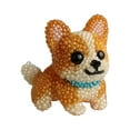 thumbnail image 1 of Dog Bead Embroidery Kit Beginner Friendly Dog Bead Embroidery Kits DIY Dogs Beadwork Craft Kit With Full Color Instruction Sheet Christmas Birthday For Craft Lover, 1 of 5