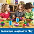 thumbnail image 4 of Learning Resources New Sprouts Classroom Play Food Set, 100 Pieces - LER9723, 4 of 5