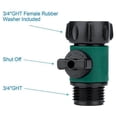 thumbnail image 5 of Water Pipe Shutoff Valve Garden Hose Connection Plastic Valve Fitting, 5 of 5