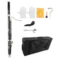 thumbnail image 2 of C Professional C Key Bassoon Woodwind Instrument Synthetic Wood Body Cupronickel Silver-plated & Nickel-Plated Keys with Reed Gloves Cleaning Cloth Carrying Case, 2 of 7