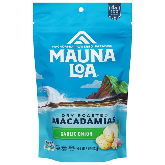Mauna Loa - Macadamia Onion Garlic - 4 Oz, Case of 6