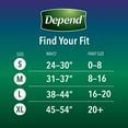 thumbnail image 4 of Depend Night Defense Women's Overnight Adult Incontinence Underwear, M, Light Pink, 32 Count, 4 of 12