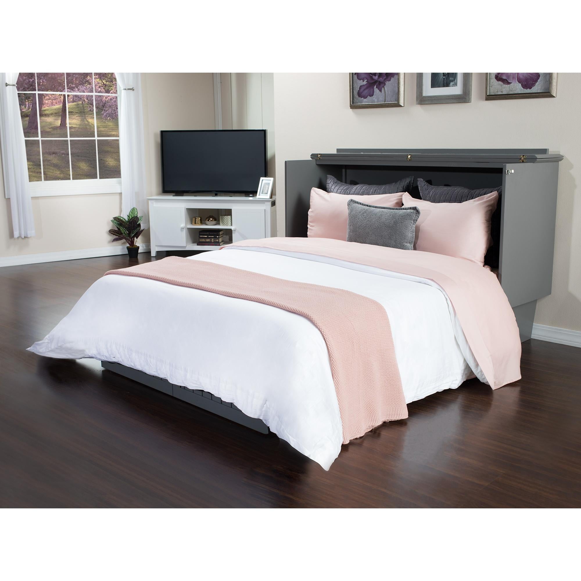Nantucket Murphy Bed Chest With Cool Soft Mattress In Multiple Colors And Sizes Walmart Com Walmart Com