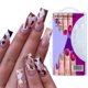 thumbnail image 5 of Diy Uñas Postizas Puntas De Arte Transparente Francés Natural Ataúd Uñas Postizas Puntas Acrílico Uv Gel Esmalte De Uñas Manicura 100 Uds Kearding CE008349-03, 5 of 6