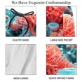 thumbnail image 4 of luoweisi Men's Beach Shorts Quick Dry Swim Trunks with Mesh Lining Coral L, 4 of 5