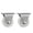 2pcs Fixed wheel, variant on 2/4pcs Universal Heavy Duty Plate Casters With Locking Mechanism - For Furniture, Carts, White Industrial PP, 1.97"