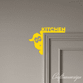 thumbnail image 4 of Craftnamesign Kitchen Door Corner Hanger, Door Corner Ornaments Decor for Kitchen Office, 4 of 5