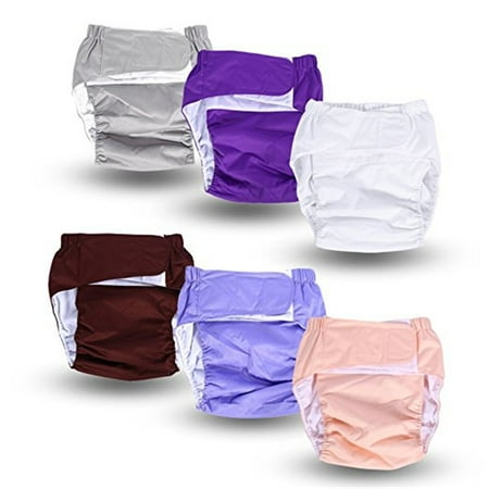 Adult Cloth Diaper - Zerone Teen Adult Cloth Diaper Nappy Pants Reusable Washable Inserts Disability Incontinence, Nappy