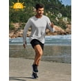 thumbnail image 3 of Pinspark 2 Pack Men's Rash Guard Shirts with Thumb Holes Lightweight UPF 50+ Long Sleeve Sun Shirt Quick Dry Fishing Shirt for Men, 3 of 6