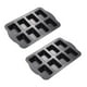 thumbnail image 1 of Mini De Pan Antiadherentes 2pcs Panes de material acero Dulce De Cocina De 8 Cavidades, 1 of 7