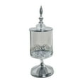 thumbnail image 1 of fastboy Ensemble de Contenants de Rangement en Verre Durable et Rétro Mode Réservoir de Rangement à Sec en Verre Couvert Trompette Argentée, 1 of 6