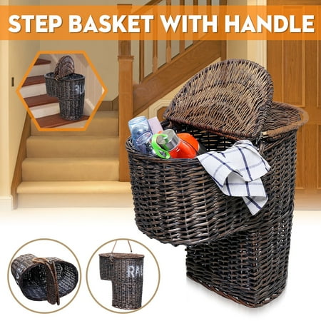 Stair Wicker Basket 15