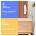thumbnail image 2 of MasteelfCA 8 Pairs Stick on Handle Sliding Door Handle Plastic Door Pull Push Sliding Handle, 2 of 9