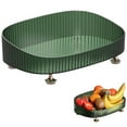 thumbnail image 2 of pdqouc Makeup Perfume Organizer Perfume Tray Bathroom Vanity Tray Decorative Dresser Tray Cosmetic Tray Countertop Organizer Tray Jewelry Organizer Makeup Tray, 2 of 9