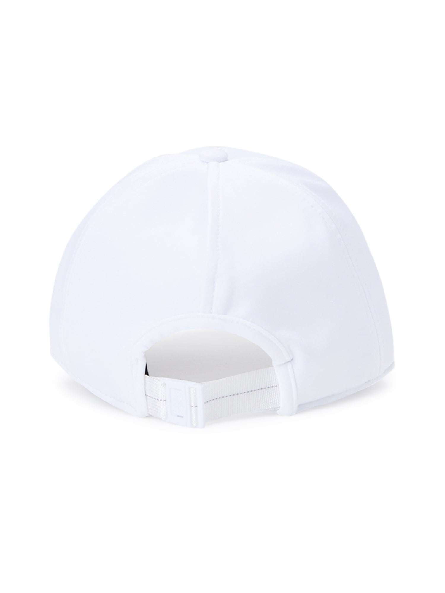 Athletic Works Women's Blank Nylon Ponytail Hat Arctic White