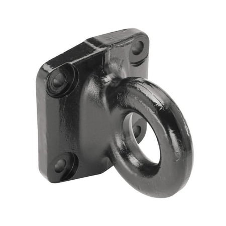 4 Bolt Flange Lunette Ring  2-1/2  Diameter  42 000 Lbs. Capacity Replacement Auto Part  Easy to Install