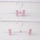 thumbnail image 4 of Perchas con clips - Perchas para pantalones con clips Paquete de 10 perchas con clip Perchas resistentes para faldas con clips Ahorro de espacio, 4 of 5