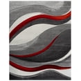 thumbnail image 2 of Safavieh Hollywood Dalton Abstract Area Rug, Gray/Red, 9' x 12', 2 of 11