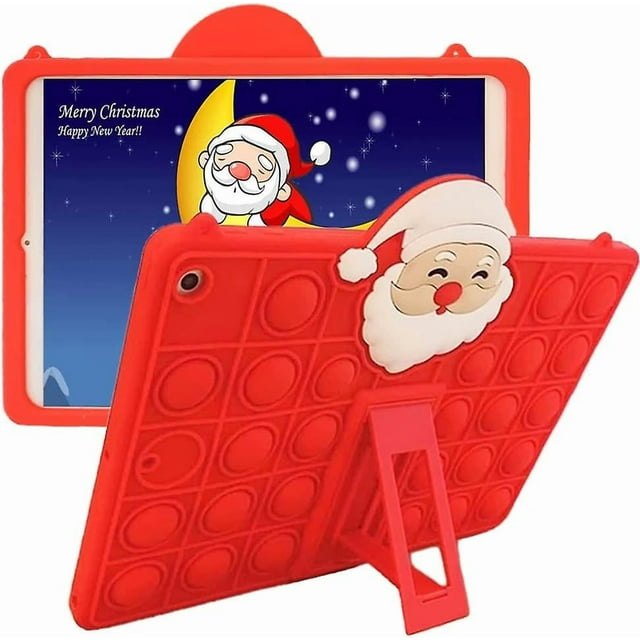 Case For Ipad Air (2rd Gen) 9.7" 2014 / Ipad Pro 9.7" 2016 Case - Bubble Fidget Sensory Toy Ipad Case For Kids Release Stress Shockproof Case With Fol