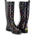 thumbnail image 2 of Women's Western Chief Tall Printed Rain Boot Dot City 11 M, 2 of 6