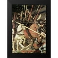 thumbnail image 2 of Uccello, Paolo 11x14 Black Modern Framed Museum Art Print Titled - Battle of San Romano (Detail), 2 of 5