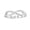 Classic Infinity (1 PCS), variant on 925 Sterling Silver Light-Weight Hypoallergenic Celtic Knot Open Adjustable Toe Rings for Women