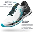 thumbnail image 2 of 361 Degrees Men?s Meraki 3 Running Shoe, White/Scuba Blue, 11.5 D(M) US, 2 of 4